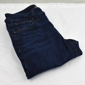 Joe's Jeans Curvy Skinny Ankle Size 26 Color‎ Dark Blue Gently Used Condition